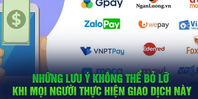 Những lưu ý không thể bỏ lỡ khi mọi người thực hiện giao dịch này